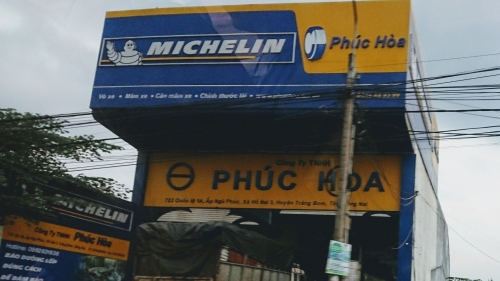 Đồng Nai: Đại lí lốp - CÔNG TY TNHH PHÚC HÒA